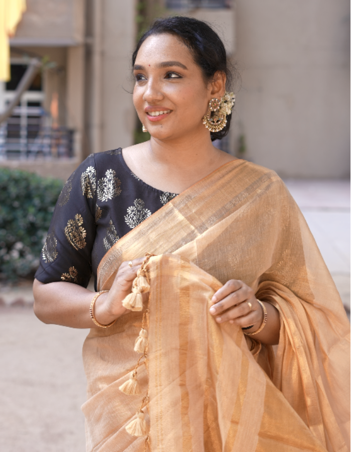 Tissue Sarees Online | Chaitranga