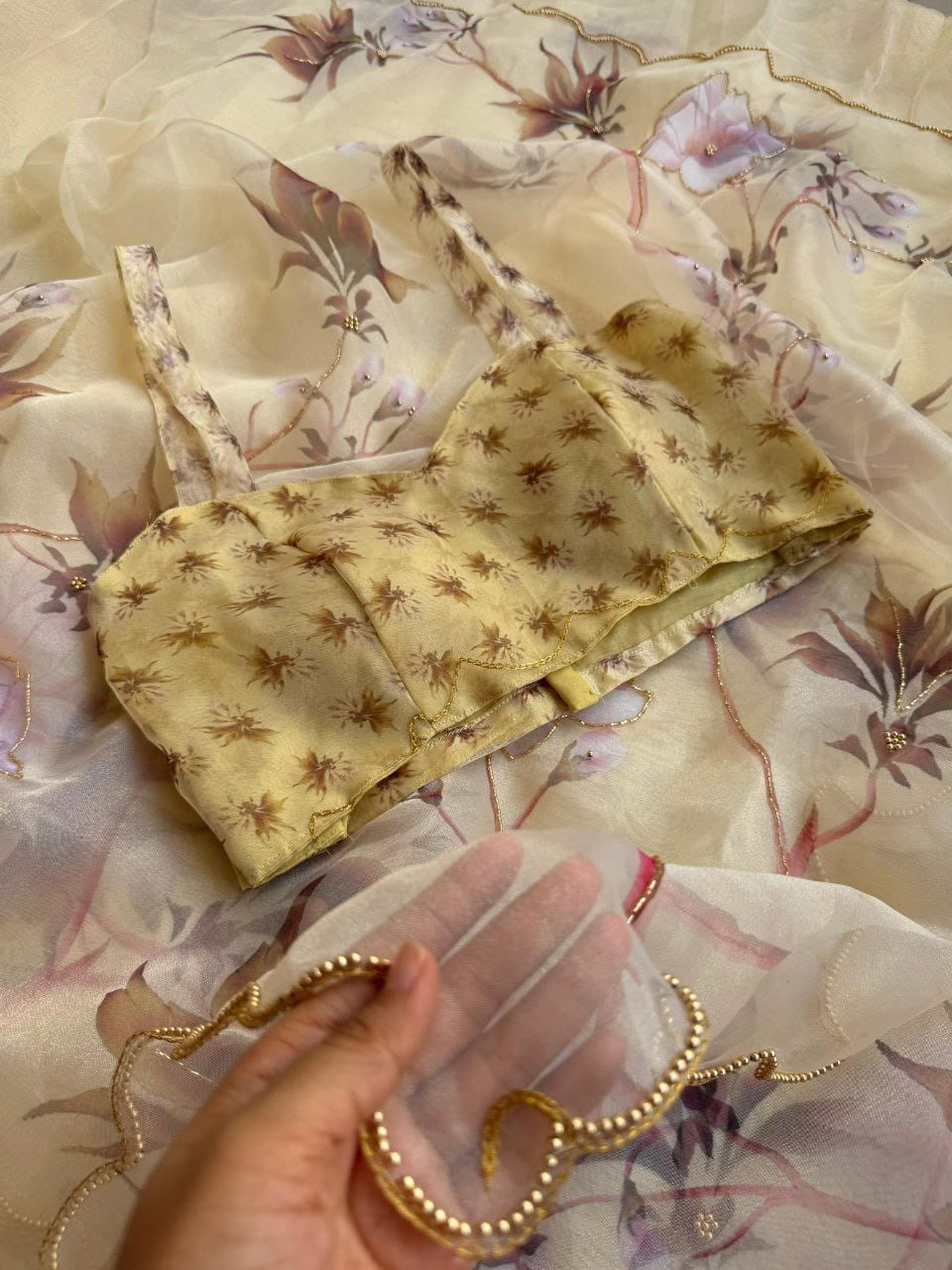 Organza Saree