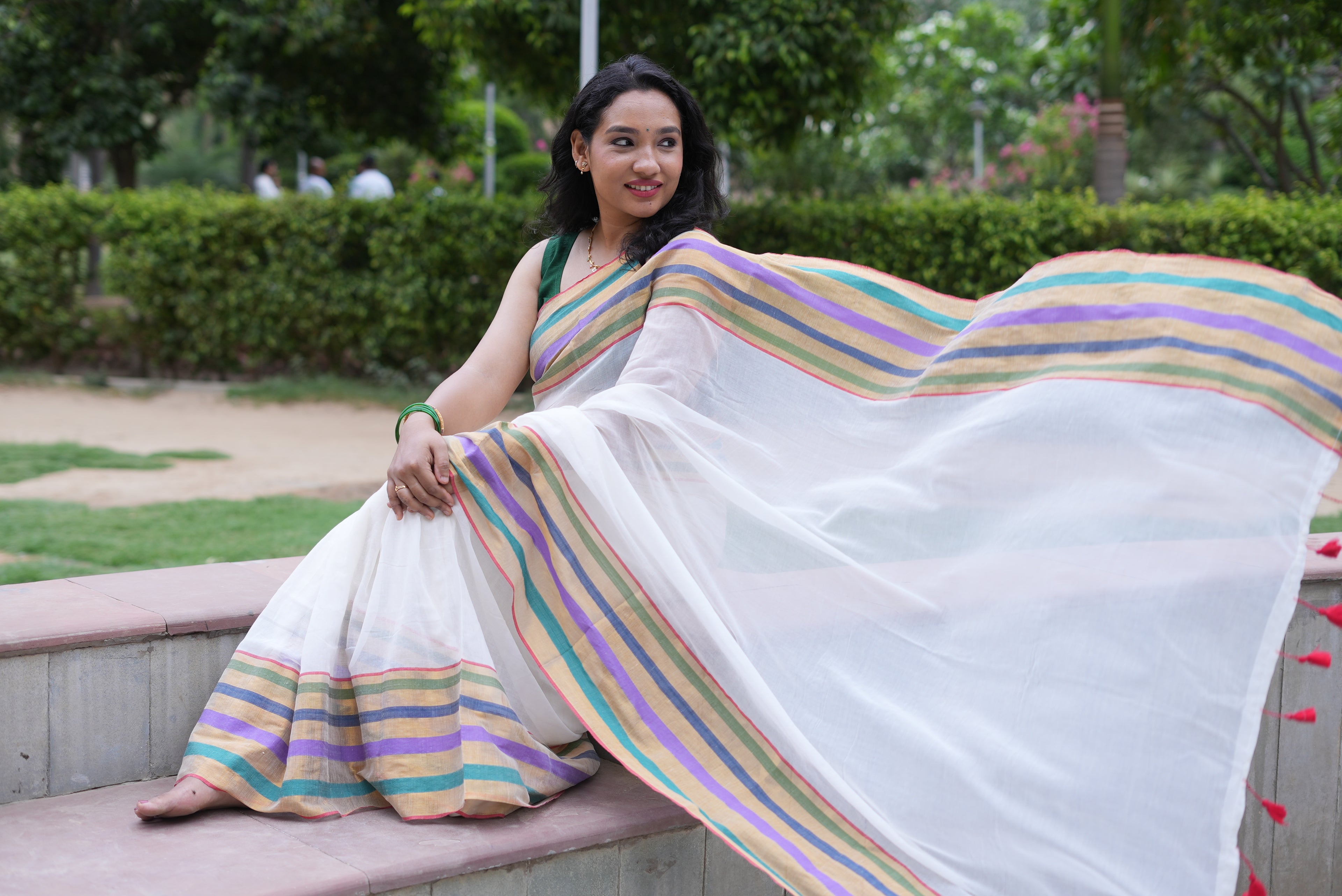 Vaidehi Mul Cotton Saree