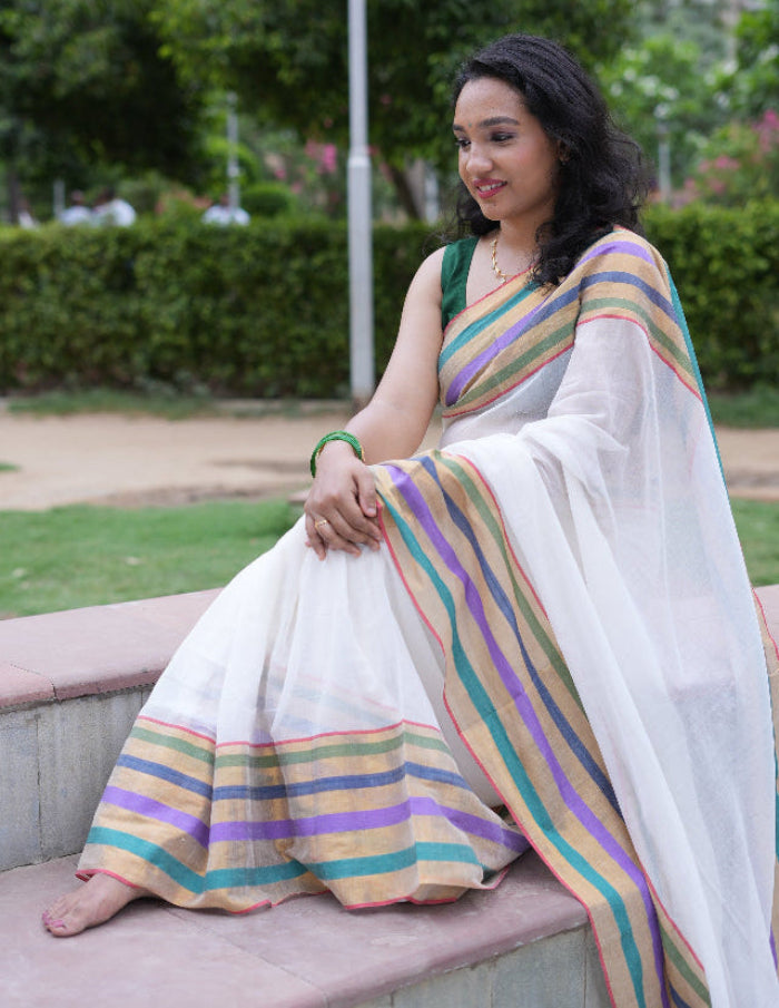Vaidehi Mul Cotton Saree