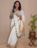Chaitranga - Harita Mul Cotton Saree