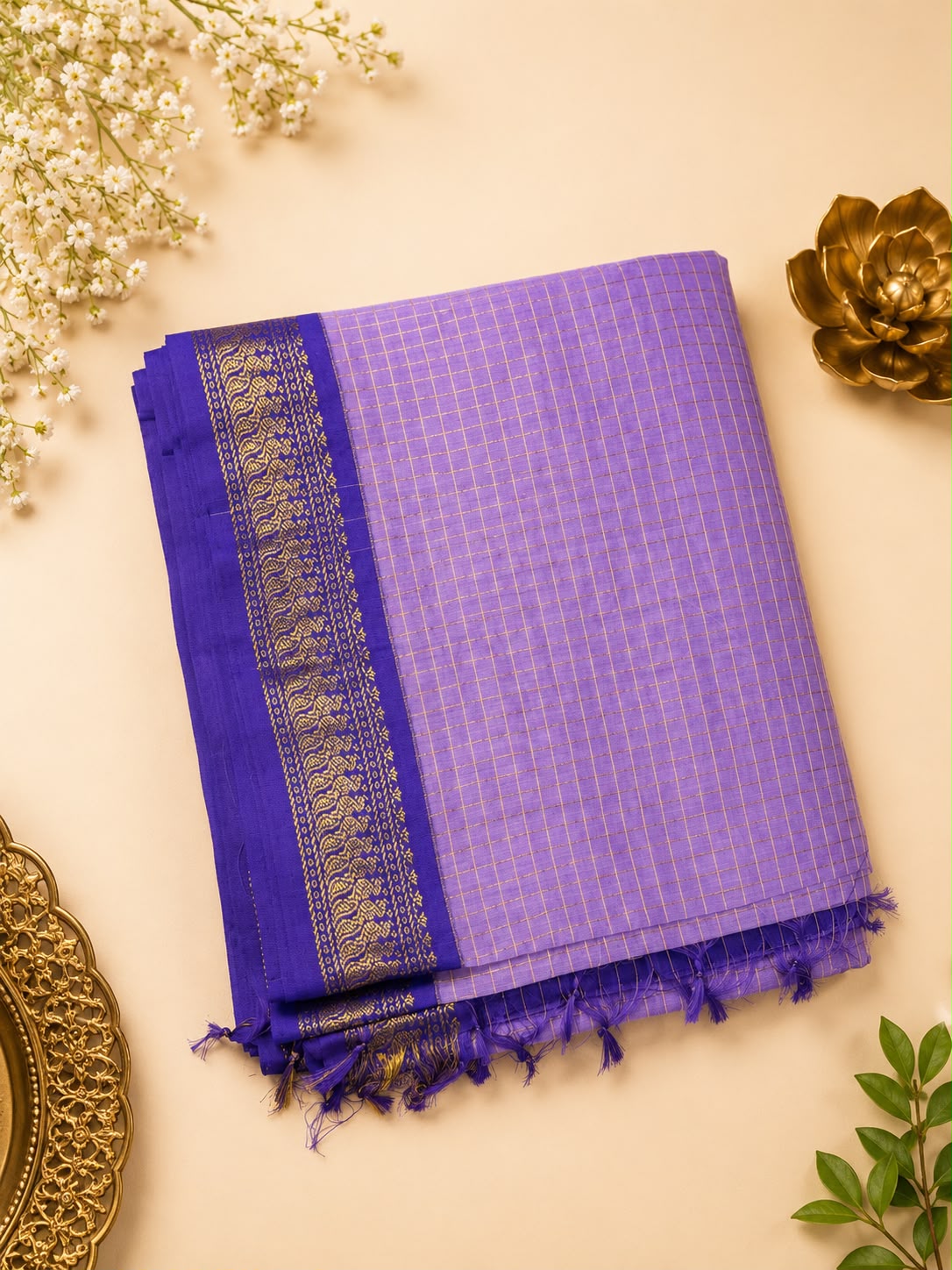 Neelambari Kalyani Cotton Saree