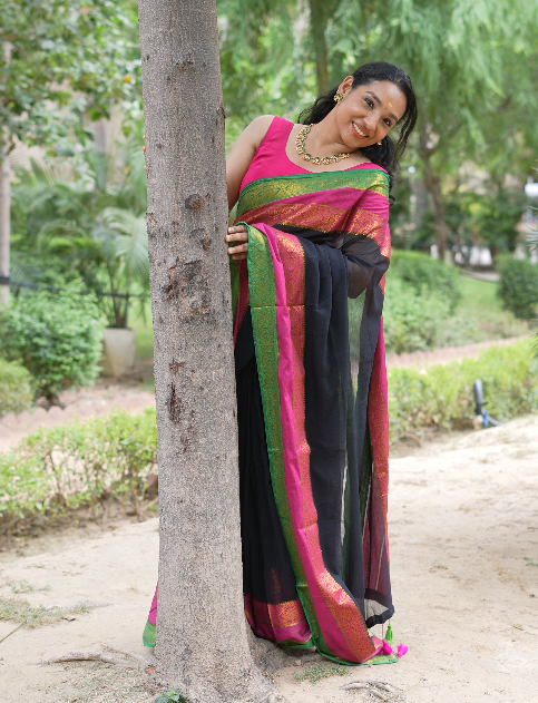 Yamini Mul Cotton Saree