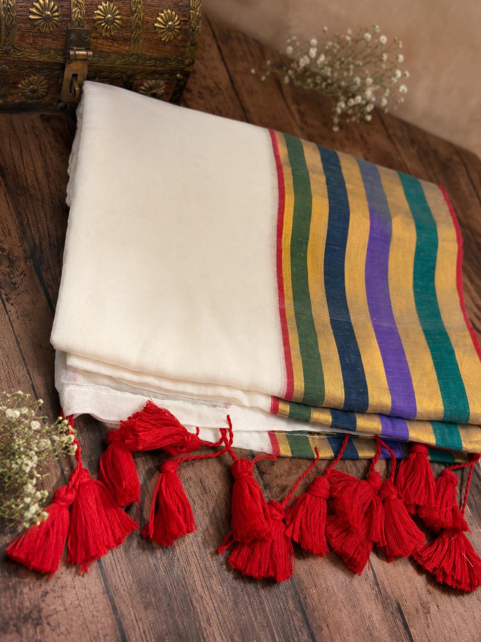 Vaidehi Mul Cotton Saree